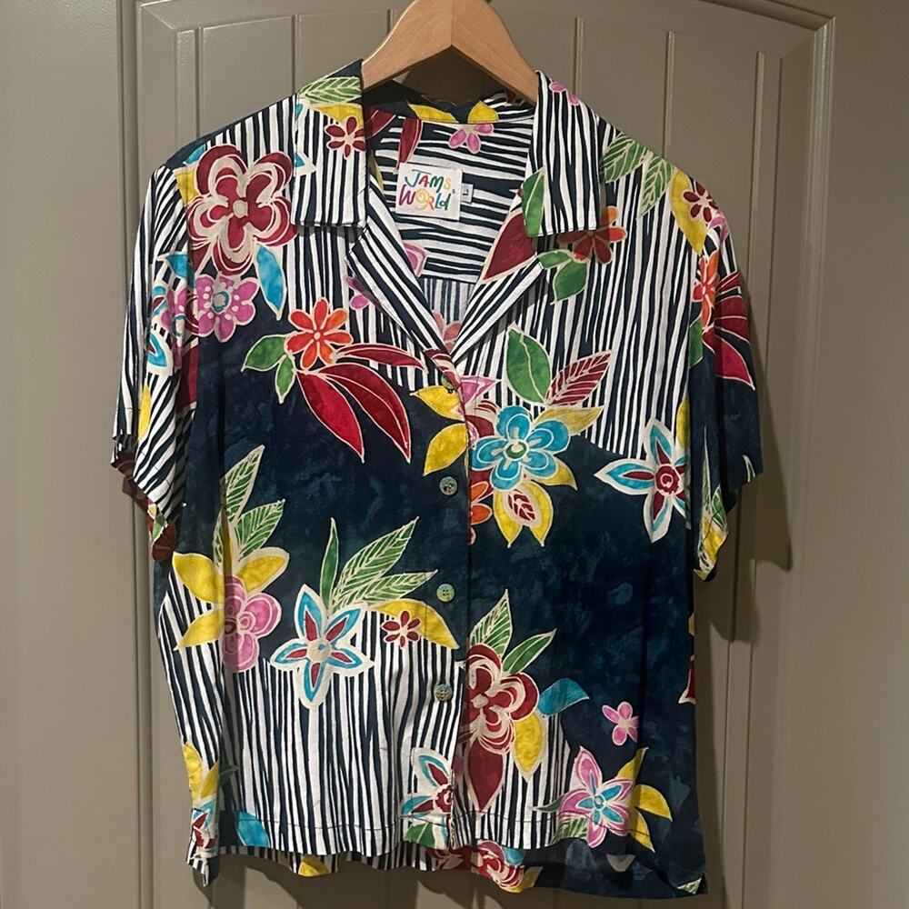 JAMS WORLD Rain Tropical Shirt L
